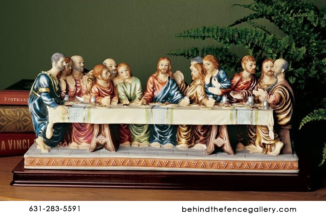 DaVinci Last Supper Tabletop Statue